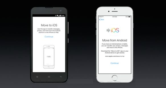 move android contacts to iPhone 16