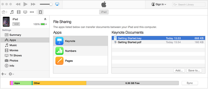 How to delete file from deals iphone