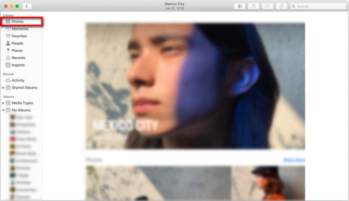 Photos App on MacOS