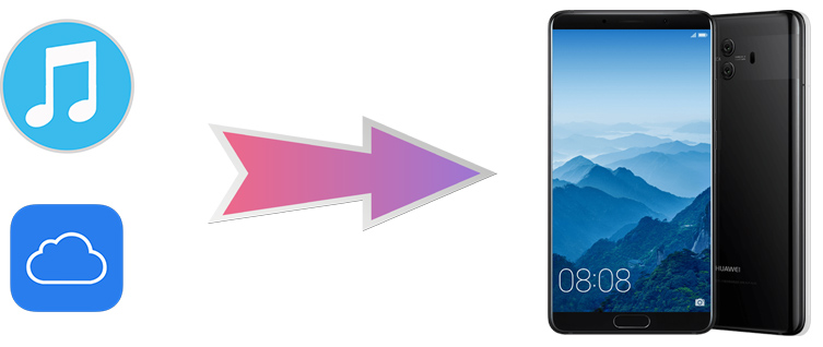 iTunes and iCloud backup to Huawei Mate 10/10 Pro