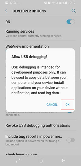 How to Debug Galaxy S8/S8 Plus? | Syncios