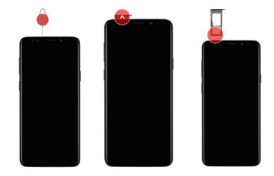 Insert SIM/Memory Card on Samsung Galaxy S25/S25+/S25 Ultra