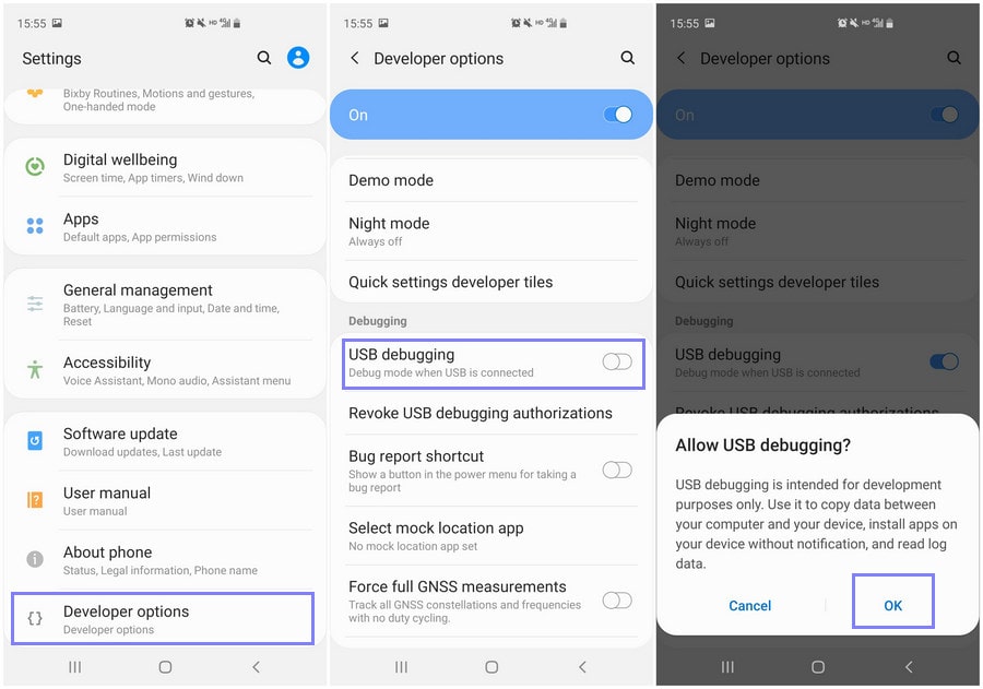 Lover bekæmpe Forgænger How to Enable USB Debugging Mode on Samsung Galaxy Note 10/10+