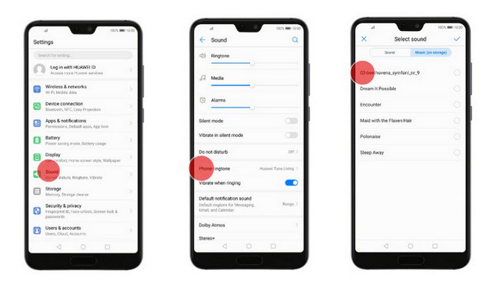 Apply New Custom Ringtones on Huawei Pura80 