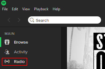 spotify radio