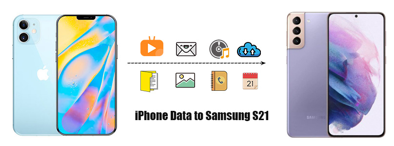 move data from iPhone to your Samsung Samsung Galaxy S25/S25+/S25 Ultra