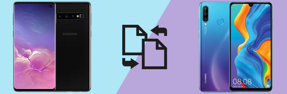 transfer data from samsung to Huawei Pura80