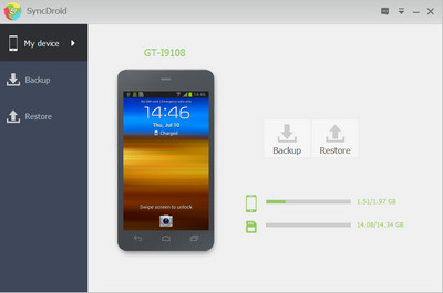 sync-droid android backup tool