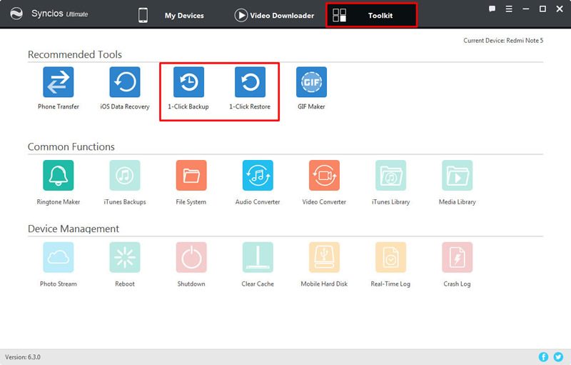 toolkit interface