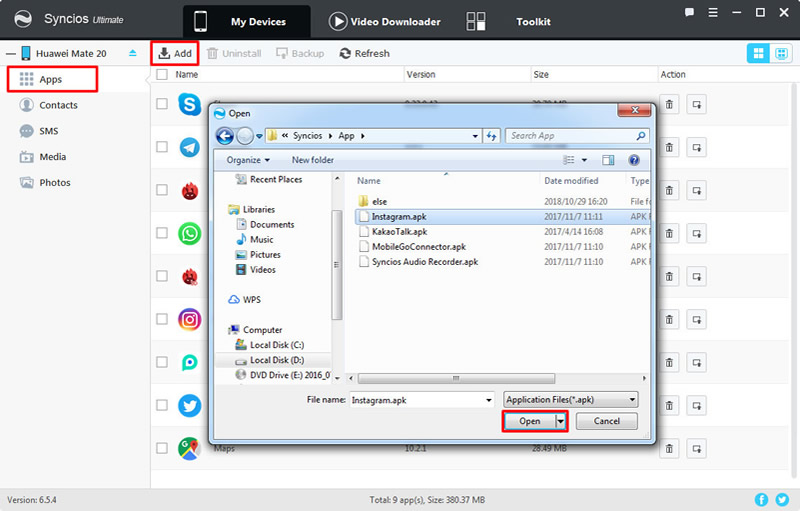transfer app to Huawei Mate 70