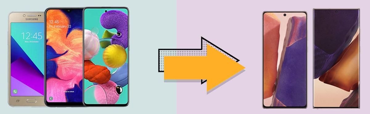 transfer old Samsung data to Samsung Galaxy S25