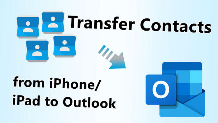 transfer contacts to outlook
