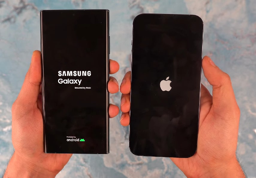 Samsung Galaxy S22 Ultra vs iPhone 13 Pro and Migrate Data from iPhone to Samsung S22