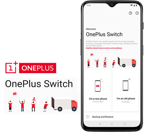 use oneplus switch to backup OnePlus 13 photos