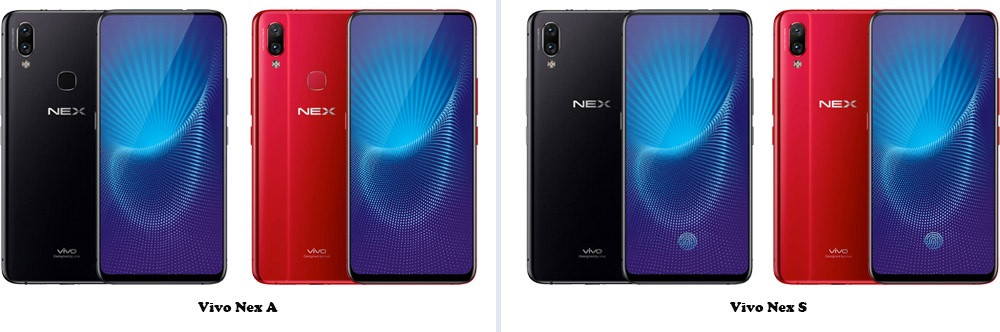 Vivo Nex A and Vivo Nex S