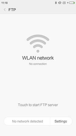 xiaomi ftp server step 3