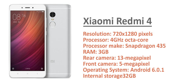 xiaomi redmi 4