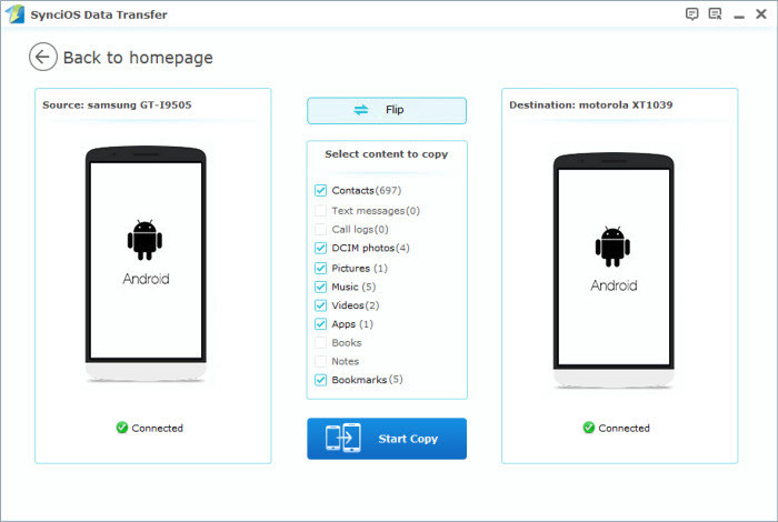 android to android