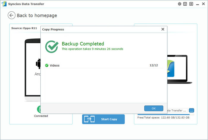 OPPO K12s to pc transfer step 3