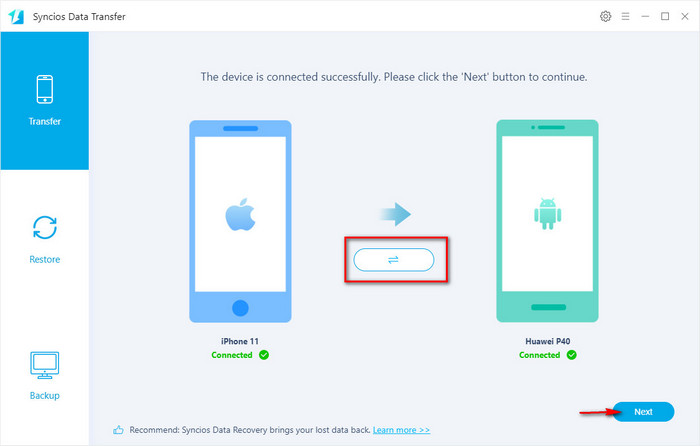 connect iPhone and Huawei P40/P40 Pro