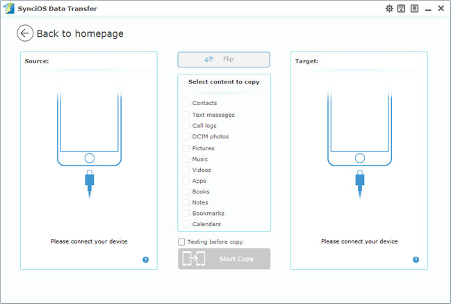connect two devices