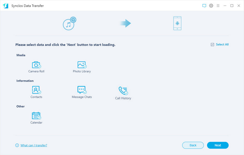 copy itunes backup data to OnePlus 13