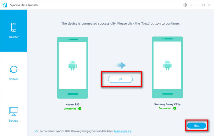 connect Huawei and Z Flip