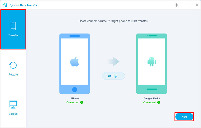 iphone to Google Pixel 9 transfer directly step 1