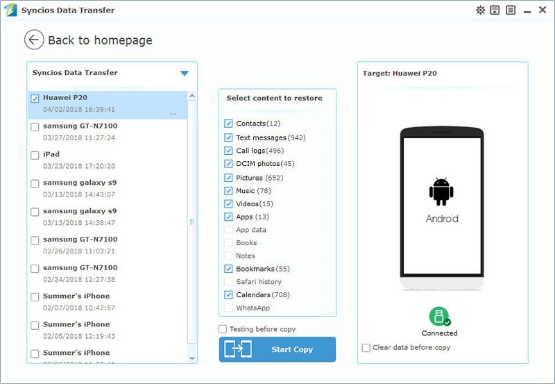 restore Huawei Pura80 from PC