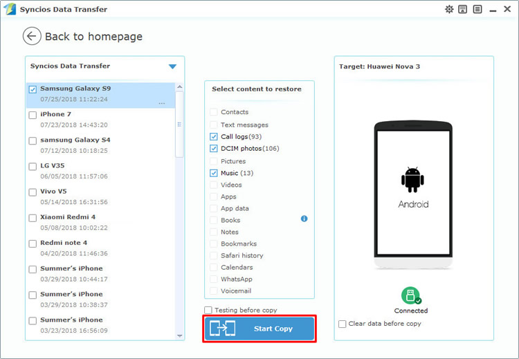 syncios data transfer failed to connect syncios data transfer failed to connect