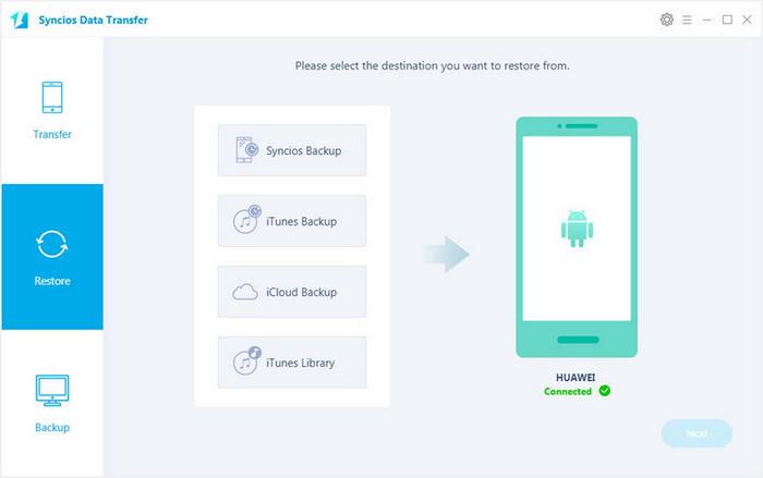 recover data from iCloud to huawei p20