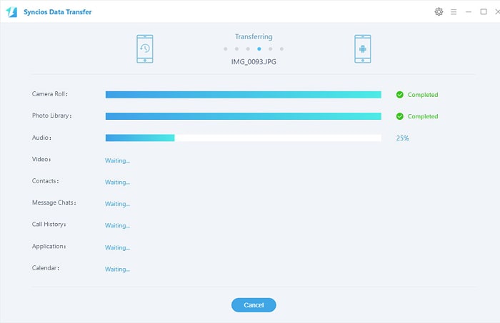 restore syncios backups to Samsung