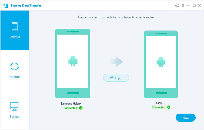Transfer from Samsung to OPPO Find X8