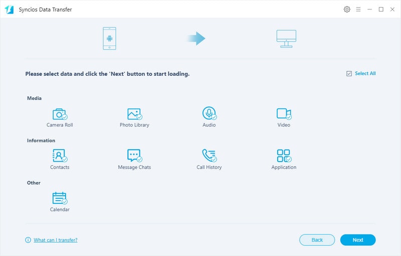 select nokia data transfer to computer