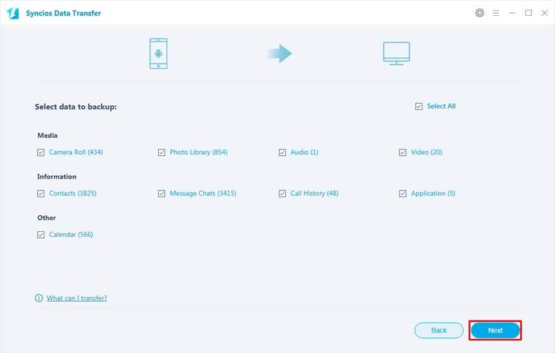 backup redmi note 7 to computer step 2