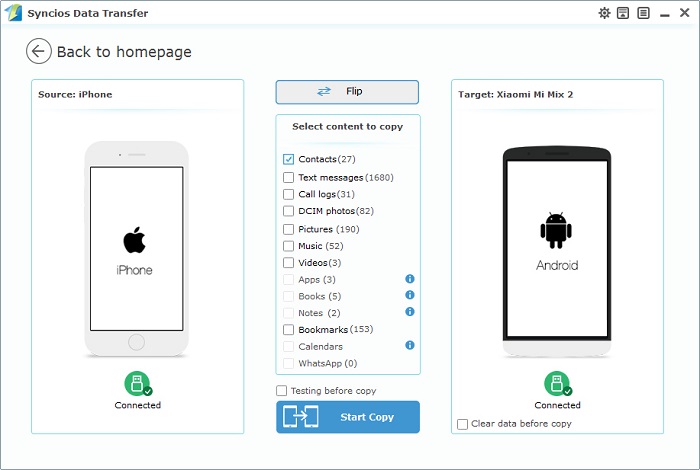 sync iPhone contacts to Xiaomi 15