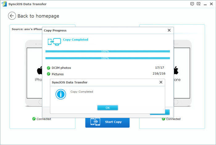 Syncios iOS to Android Transfer