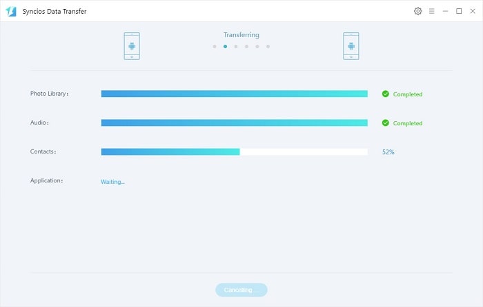 transfer samsung data to Xiaomi Mi 9