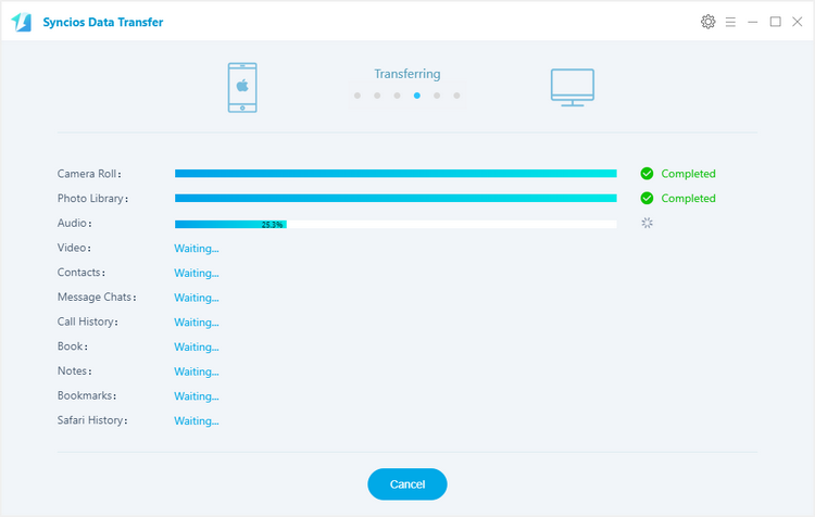 backup ipod to pc process