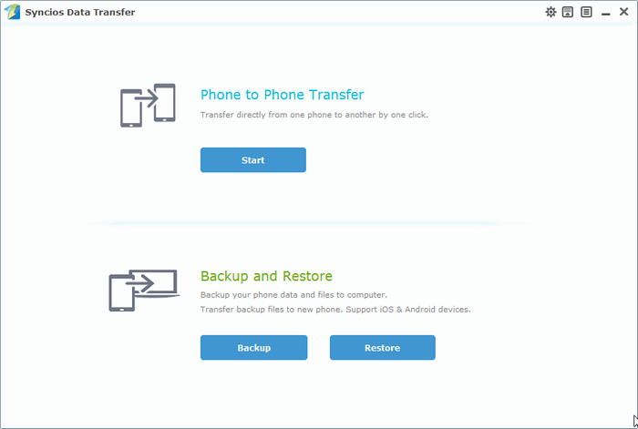 install data transfer