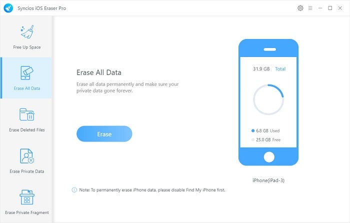 Data outlet eraser pro