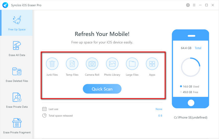 free up space on iPhone SE 4