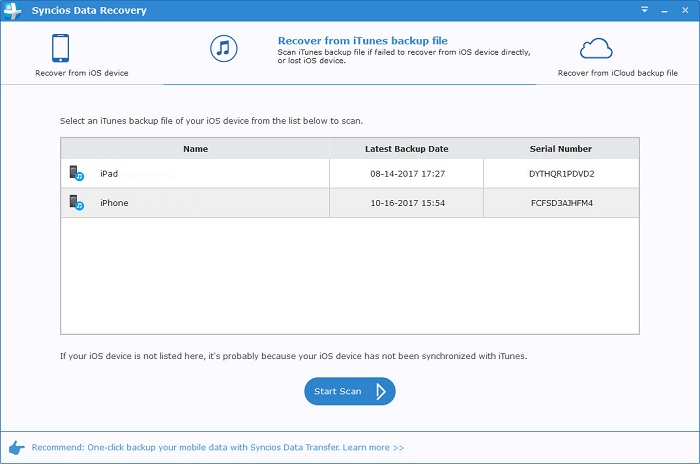 recover Deleted Photos to iPhone 8/iPhone X from iCloud Backup