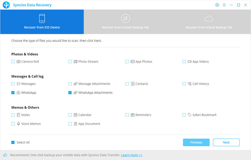 syncios data recovery 1.1.3 key syncios data recovery 1.1.3 key