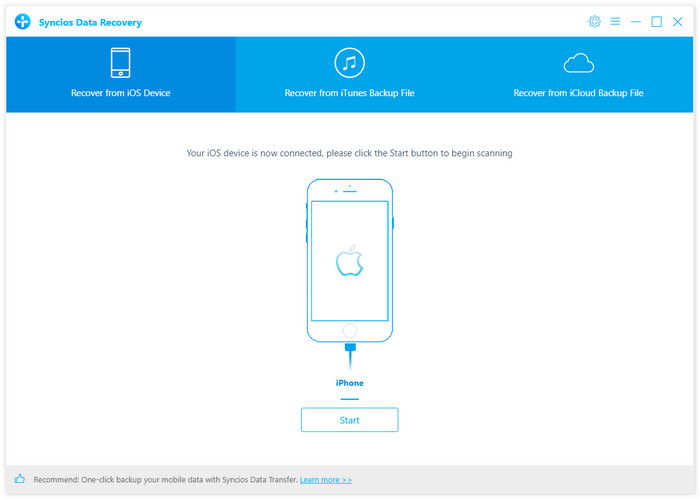 connect iOS device