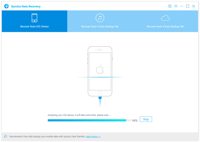 scan iOS 18 device