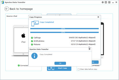 transfer ipad data to Samsung Galaxy S7