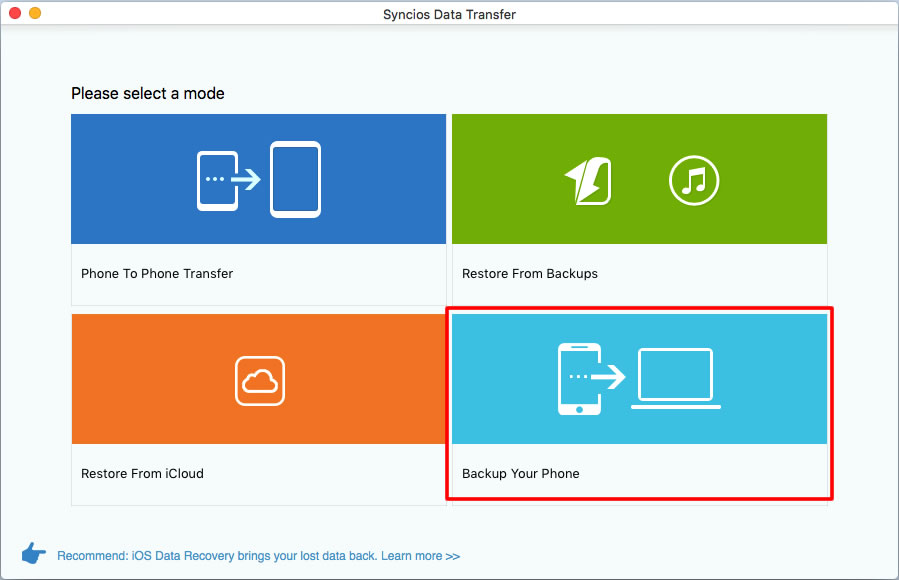 mac data transfer interface