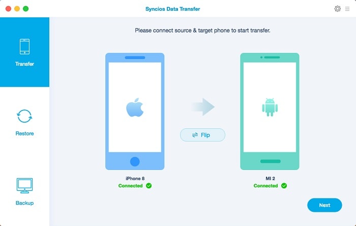 Transfer Data from Phone to Phone on Mac