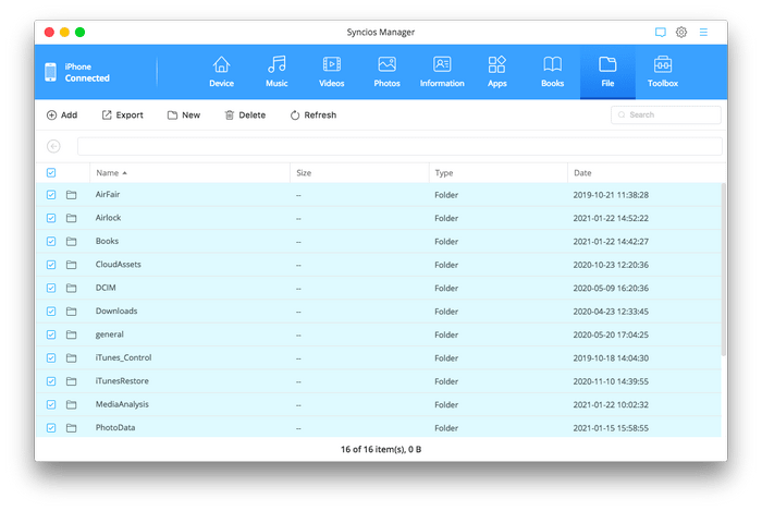 file system management